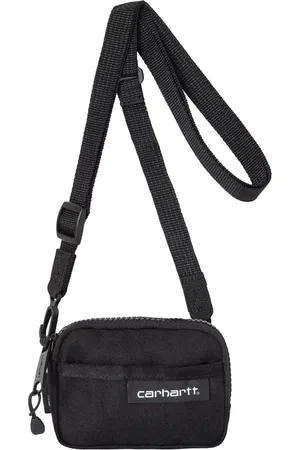 Carhartt Torebki, Mężczyzna, Czarny, ONE SIZE, Poliester, Wodoodporny portfel Clapton z regulowanym paskiem