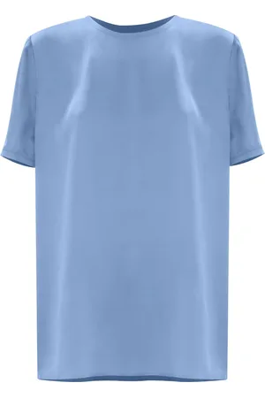 Kocca Koszulki, Kobieta, Niebieski, XS, Stylowe T-shirty na każdą okazję
