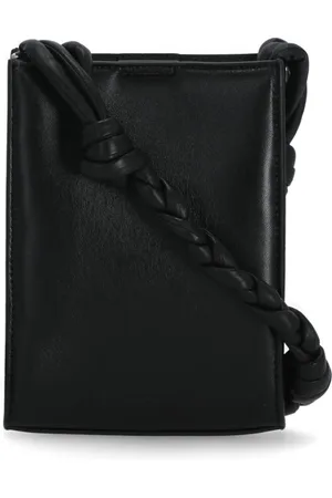 Jil Sander Torebki, Kobieta, Czarny, ONE SIZE, Skóra, Torebka Crossbody Tangle