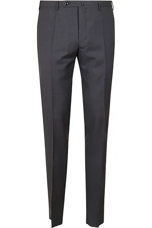 Incotex Spodnie, Mężczyzna, Szary, M, Wełna, Wełniane spodnie Slim Fit