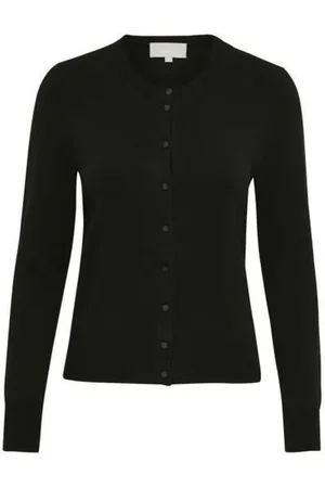INWEAR Swetry, Kobieta, Czarny, 3XL, Rita Cardigan