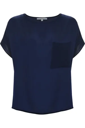 Kocca Bluzki, Kobieta, Niebieski, XS, Stylowa Bluzka