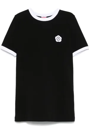 Kenzo Koszulki, Kobieta, Czarny, L, Bawełna, T-Shirt