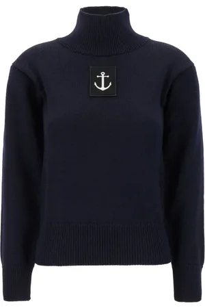 Jil Sander Swetry, Kobieta, Czarny, S, Golf z wysokim kołnierzem