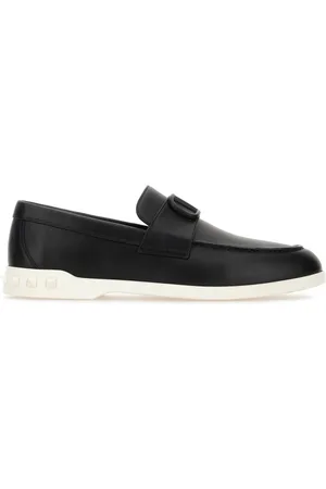 VALENTINO GARAVANI Buty, Mężczyzna, Czarny, 40 EU, Skóra, Stylowe mokasyny