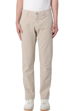 Jacob Cohen Spodnie, Mężczyzna, Beżowy, W32, Bawełna, Spodnie Chino Slim Fit Bobby