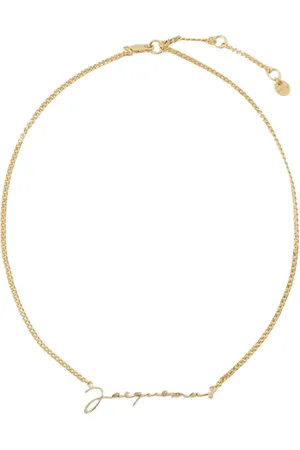 Jacquemus Akcesoria, Kobieta, Żółty, ONE SIZE, Naszyjnik La Chaine