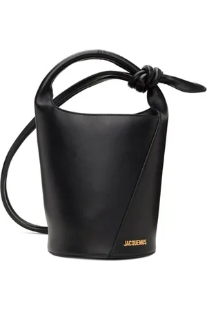 Jacquemus Torebki, Kobieta, Czarny, ONE SIZE, Skóra, Le Petit Tourni Bag