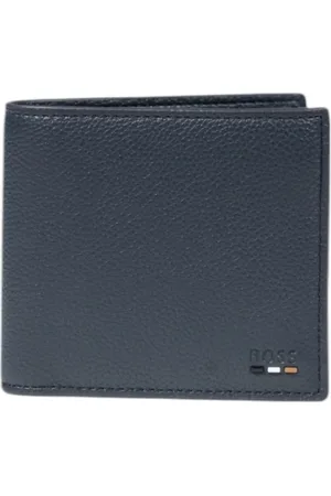 HUGO BOSS Akcesoria, Mężczyzna, Niebieski, ONE SIZE, Poliester, Portfel