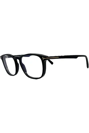 Tom Ford Akcesoria, Kobieta, Czarny, ONE SIZE, Okulary z kwadratowymi oprawkami