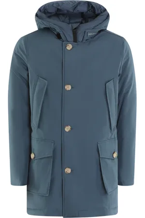 Woolrich Płaszcze, Mężczyzna, Niebieski, S, Arctic Parka