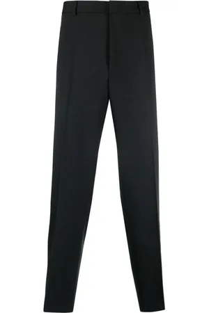 Jil Sander Spodnie, Mężczyzna, Czarny, L, Bawełna, Spodnie Tailored