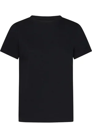 Khaite Koszulki, Kobieta, Czarny, L, Bawełna, Czarny T-shirt