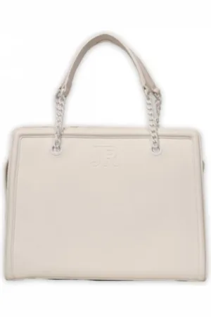 John Richmond Torebki, Kobieta, Biały, ONE SIZE, Skóra, Torba damska typu tote