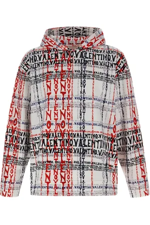 VALENTINO GARAVANI Kurtki, Mężczyzna, Wielobarwność, L, Len, Stylowa bluza Felpe