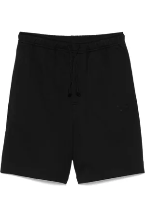 Y-3 Szorty, unisex, Czarny, S, Bawełna, Szorty ze sznurkiem i kieszeniami