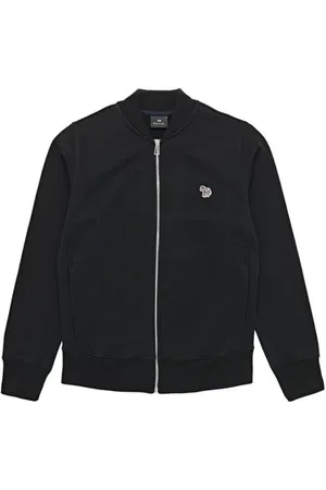 Paul Smith Bluzy, Mężczyzna, Czarny, M, Bawełna, Bluza rozpinana