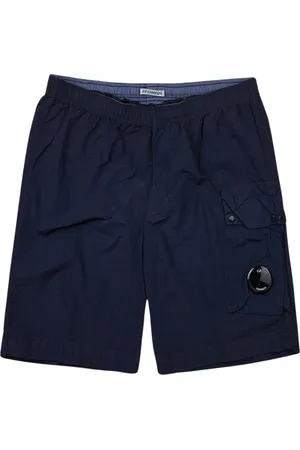 C.P. Company Szorty, Mężczyzna, Niebieski, L, Denim, Casual Denim Shorts dla Mężczyzn