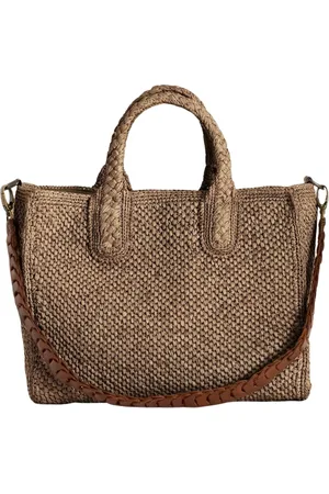 IBELIV Torebki, Kobieta, brązowy, ONE SIZE, Torebka typu tote z plecionej rafii