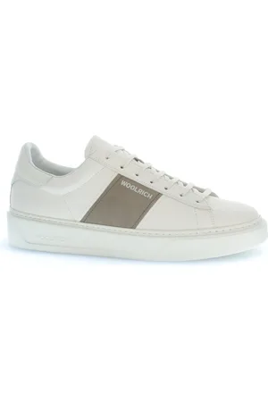 Woolrich Buty, Mężczyzna, Biały, 41 EU, Skóra, Sneakersy