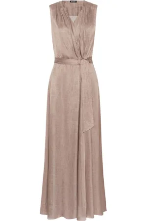 Kiton Sukienki, Kobieta, Różowy, S, Sukienka Silk Elegance