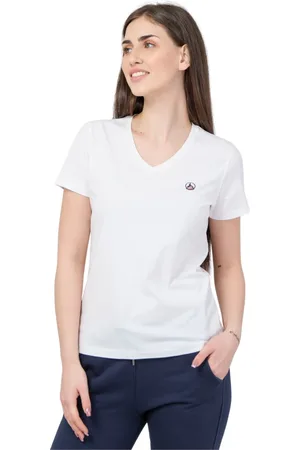 Jott Koszulki, Kobieta, Biały, M, Bawełna, T-shirt Cancun