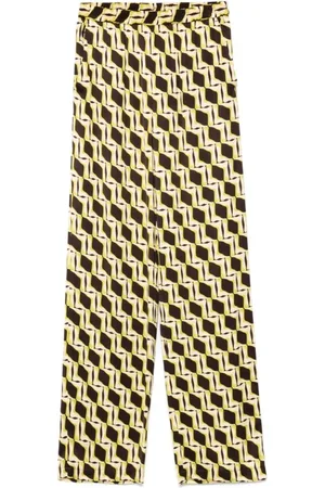 Msgm Spodnie, Kobieta, brązowy, S, Stylowe Spodnie