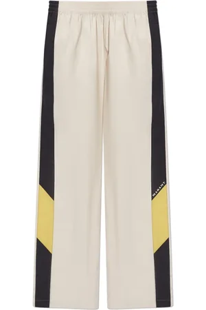 Isabel Marant Spodnie, Mężczyzna, Beżowy, XS, Bawełna, Bryton Sweatpants
