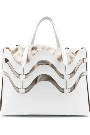 Zanellato Torebki, Kobieta, Biały, ONE SIZE, Bawełna, Dune Amar Średnia Torba Tote