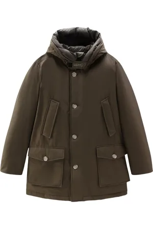 Woolrich Płaszcze, Mężczyzna, Zielony, M, Arktyczna Przygoda Anorak