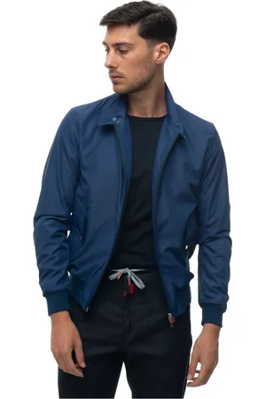 Kiton Kurtki, Mężczyzna, Niebieski, L, Bomber Jacket