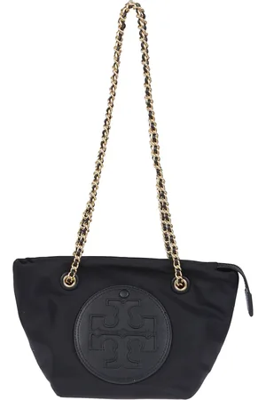 Tory Burch Torebki, Kobieta, Czarny, ONE SIZE, Nylon, Mała Torba na Ramię Ella