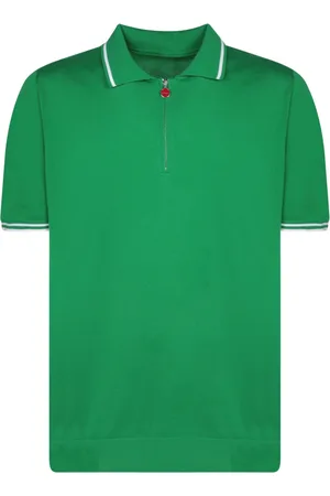 Kiton Koszulki, Mężczyzna, Zielony, L, Bawełna, Koszulka Polo