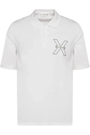 John Richmond Koszulki, Mężczyzna, Biały, S, Polo Shirt Classic Style