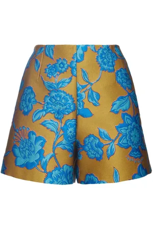 La DoubleJ Szorty, Kobieta, Niebieski, L, Poliester, Shimmery Jacquard Shorts