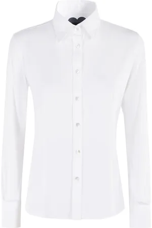 RRD Bluzki, Kobieta, Biały, XL, Koszula damska Oxford