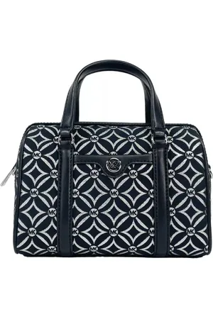 Michael Kors Torebki, Kobieta, Czarny, ONE SIZE, Skórzana torba Duffle Crossbody
