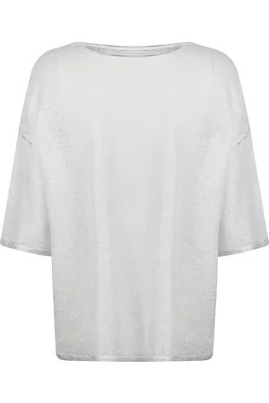 KANGRA CASHMERE Swetry, Kobieta, Biały, M, Biała Sweter