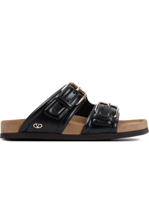 VALENTINO GARAVANI Buty, Kobieta, Czarny, 36 EU, Skóra, Fussfriend Slide