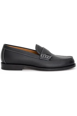Dior Buty, Mężczyzna, Czarny, 40 EU, Czarny skórzany Granville Loafer