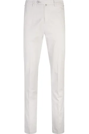 Kiton Spodnie, Mężczyzna, Szary, W36, Bawełna, Spodnie Slim Fit