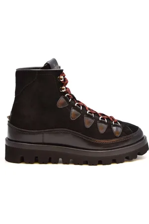 VALENTINO GARAVANI Sport, Mężczyzna, Czarny, 40 EU, Len, Outdoorowe Botki do Kostki
