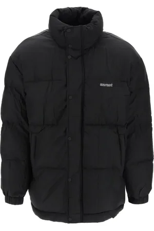 Isabel Marant Kurtki, Mężczyzna, Czarny, S, Poliester, Pikowana kurtka puchowa oversize