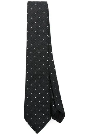 Giorgio Armani Akcesoria, Mężczyzna, Czarny, ONE SIZE, Elegancki Jedwabny Krawat dla Mężczyzn
