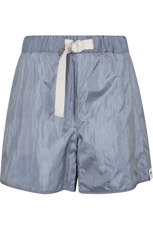 Jil Sander Szorty, Kobieta, Niebieski, S, Bawełna, Stylowe Krótkie Szorty
