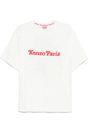 Kenzo Koszulki, Mężczyzna, Biały, XL, Bawełna, T-shirt z okrągłym dekoltem