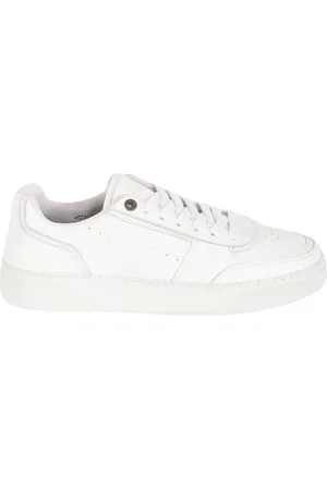 Represent Buty, Mężczyzna, Biały, 45 EU, Skóra, Skórzane Sneakersy z Podeszwą Gumową
