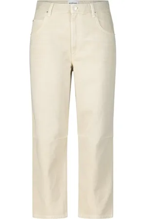 Isabel Marant Jeansy, Kobieta, Beżowy, M, Bawełna, Jeansyy Comfort Fit Janet