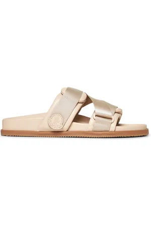 Moncler Buty, Kobieta, Różowy, 40 EU, Różowe Slip-On Skórzane Sneakersy