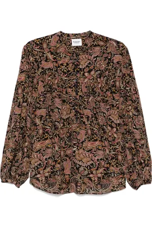 Isabel Marant Bluzki, Kobieta, brązowy, S, Koszula Zalika